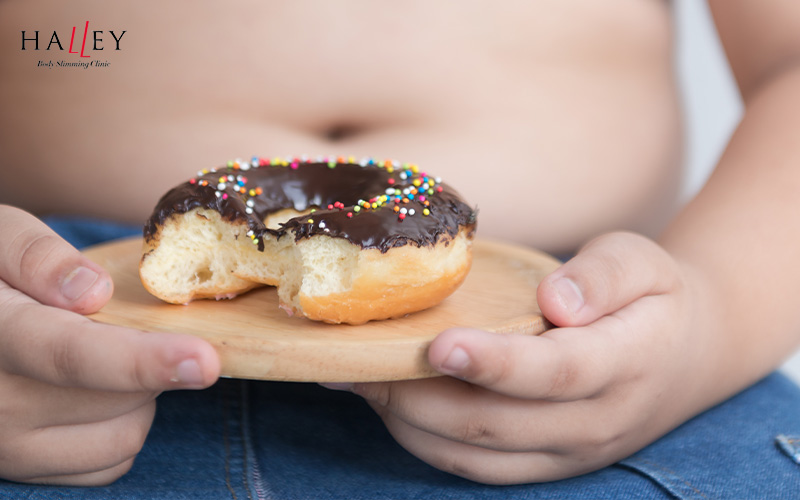 Halley Body Slimming Clinic | How to Break Through a Weight Loss Plateau Unhealthy diet causing a weight loss plateau.